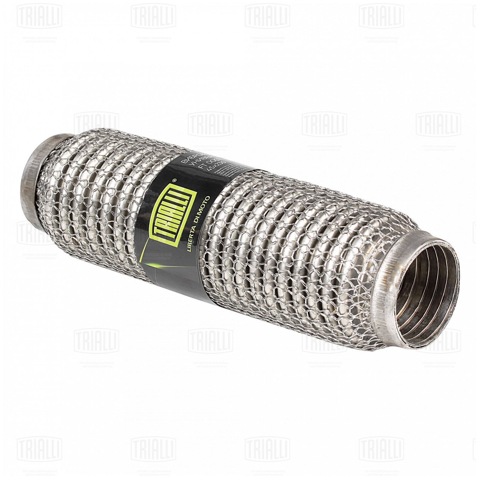 Гофра глушителя 45 x 230 Hydra/Wire Mesh нержавеющая сталь Trialli