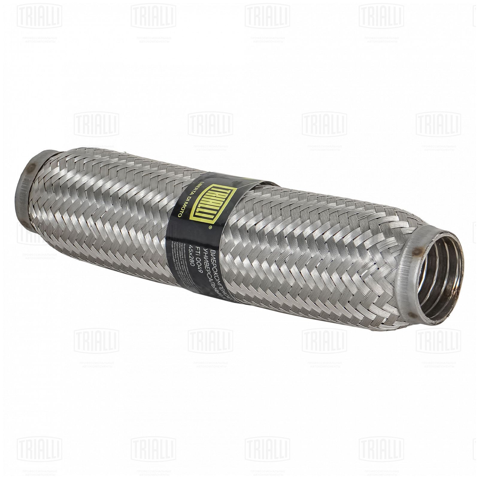 Гофра глушителя 45 x 280 InterLock нержавеющая сталь Trialli