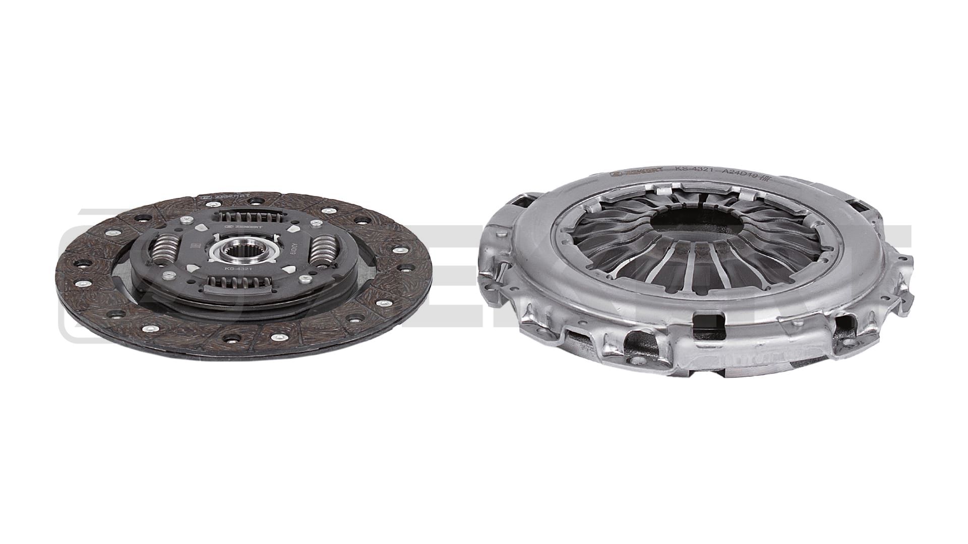 Сцепление ZEKKERT KS4321 Renault Captur 13-, Clio II - IV 01-, Grand Scenic II-III 05-, Logan 04-, Megane II,