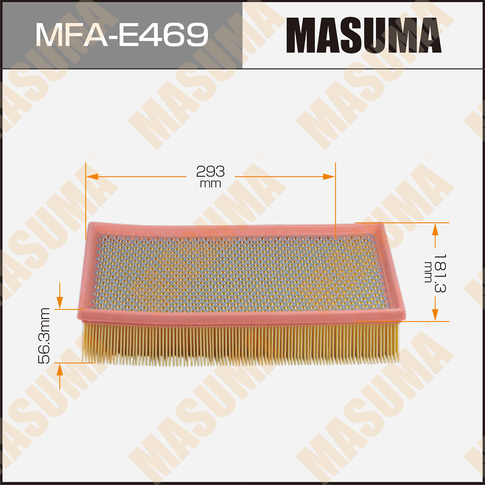 Фильтр воздушный BMW 7 (E65, E66) 01-08 Masuma