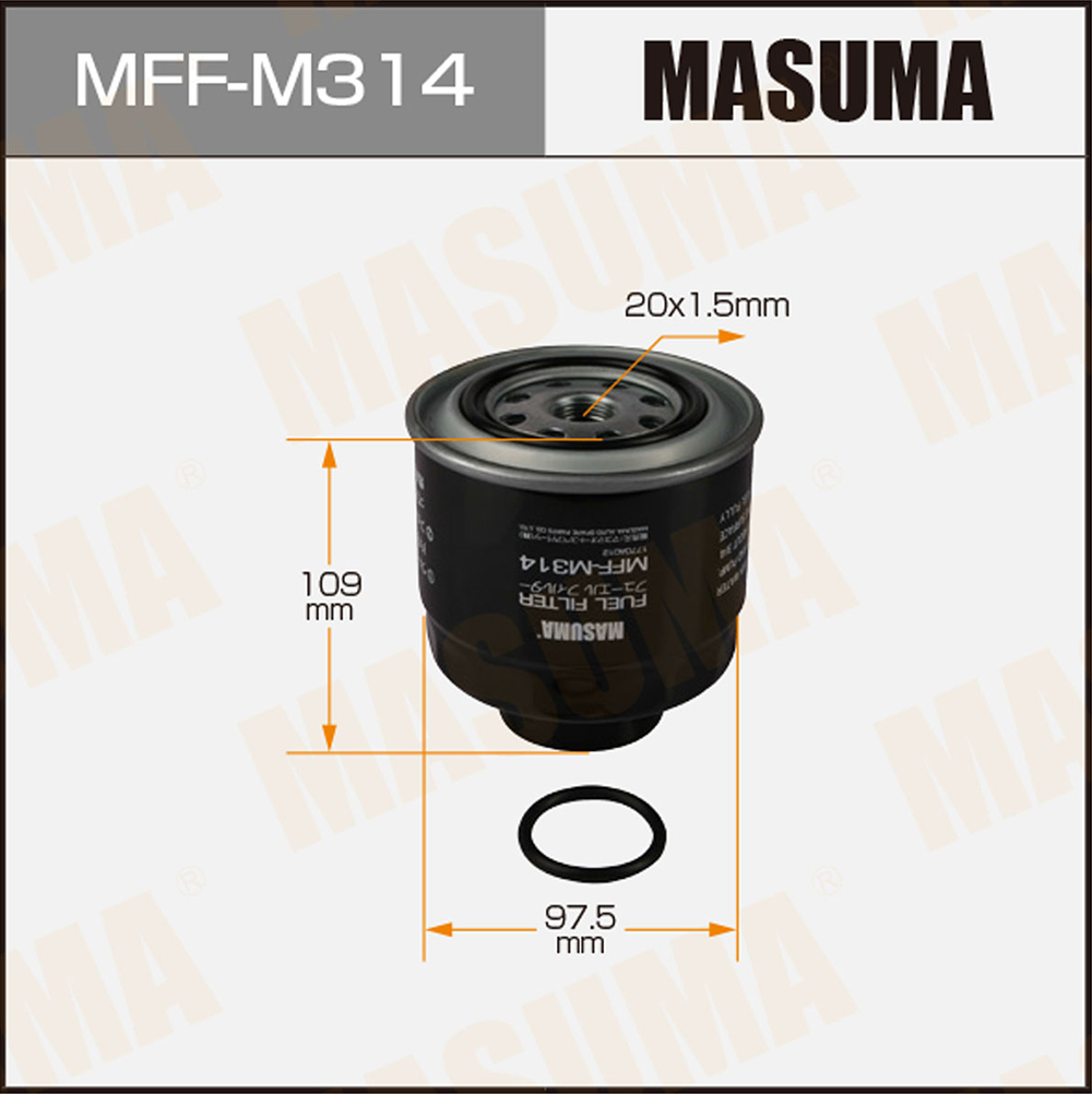 Фильтр топливный L200 / KA4T, KB4T 05- Masuma