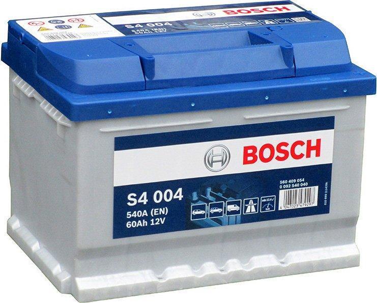 Аккумулятор Bosch S4 60 А/ч о.п ток 540 242 х 175 х 175 низкий