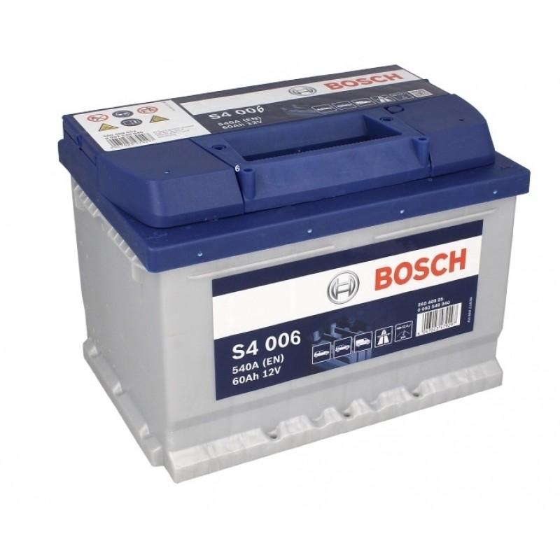 Аккумулятор Bosch S4 60 А/ч п.п ток 540 242 х 175 х 190