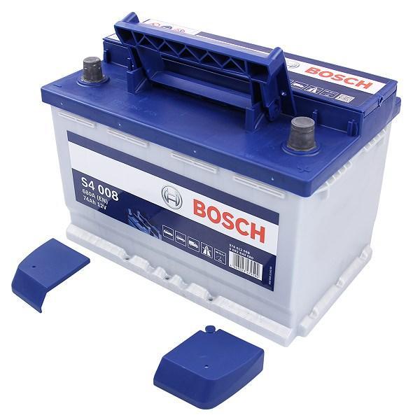 Аккумулятор Bosch S4 74 А/ч о.п ток 680 278 х 175 х 190