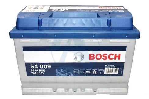 Аккумулятор Bosch S4 74 А/ч п.п ток 680 278 х 175 х 190