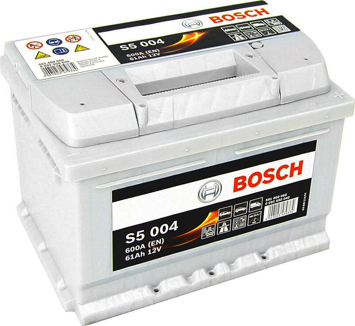 Аккумулятор Bosch S5 61 А/ч о.п ток 600 242 х 175 х 175 низкий