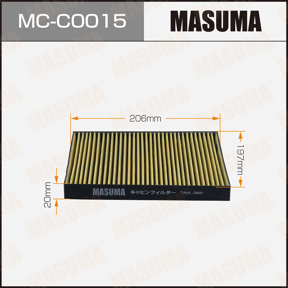 Фильтр салона Geely Emgrand X7 14- Masuma
