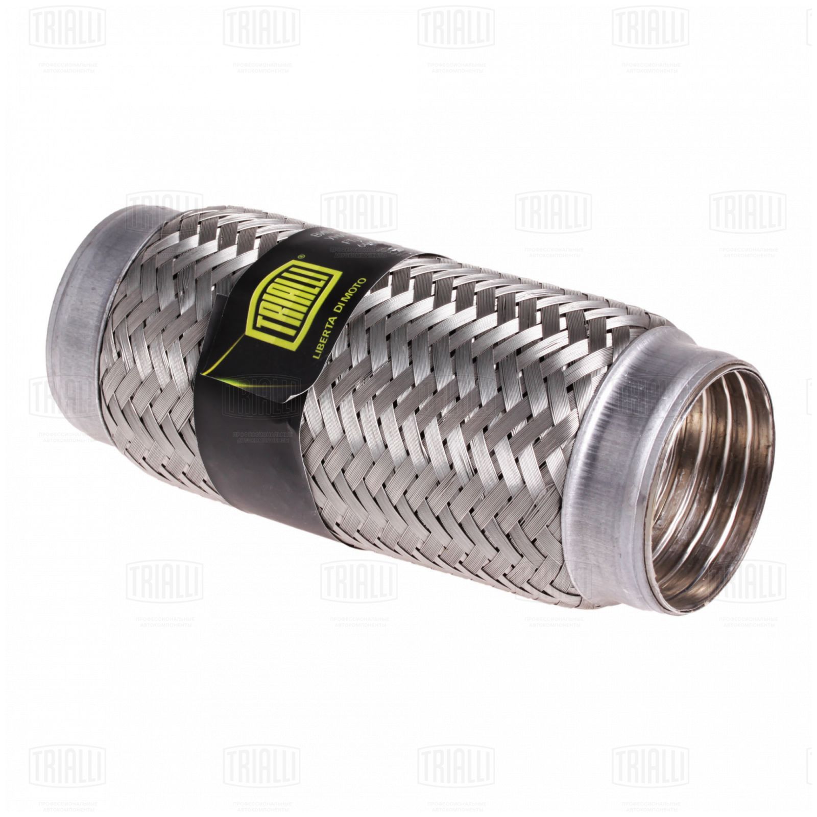 Гофра глушителя 64 x 200 InterLock нержавеющая сталь Trialli