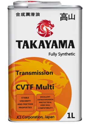 Масло Takayama CVTF Multi синтетическое 1л
