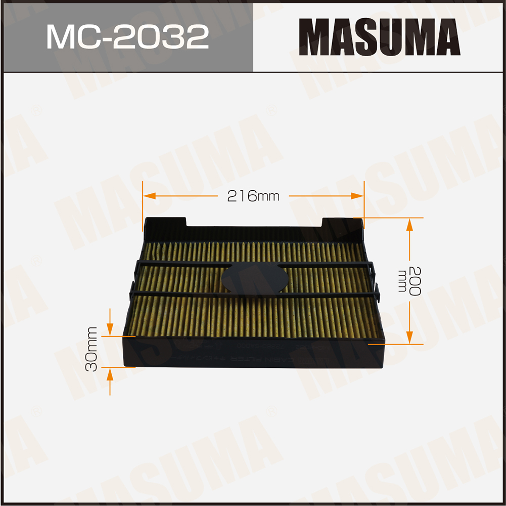 Фильтр салона Masuma