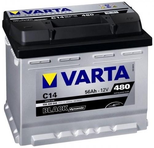 Аккумулятор Varta BlackDn 56 А/ч о.п. ток 480 242 х 175 х 190