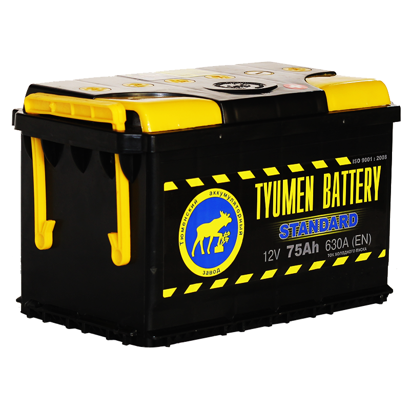 Battery 75. Автомобильный аккумулятор Tyumen Battery Standard 6ct-75l 660а п.п.. АКБ Tyumen Standart 75. Аккумулятор Tyumen Battery Standard 75 Ач. АКБ (аккумуляторная батарея) 6ст 190 l Standard.