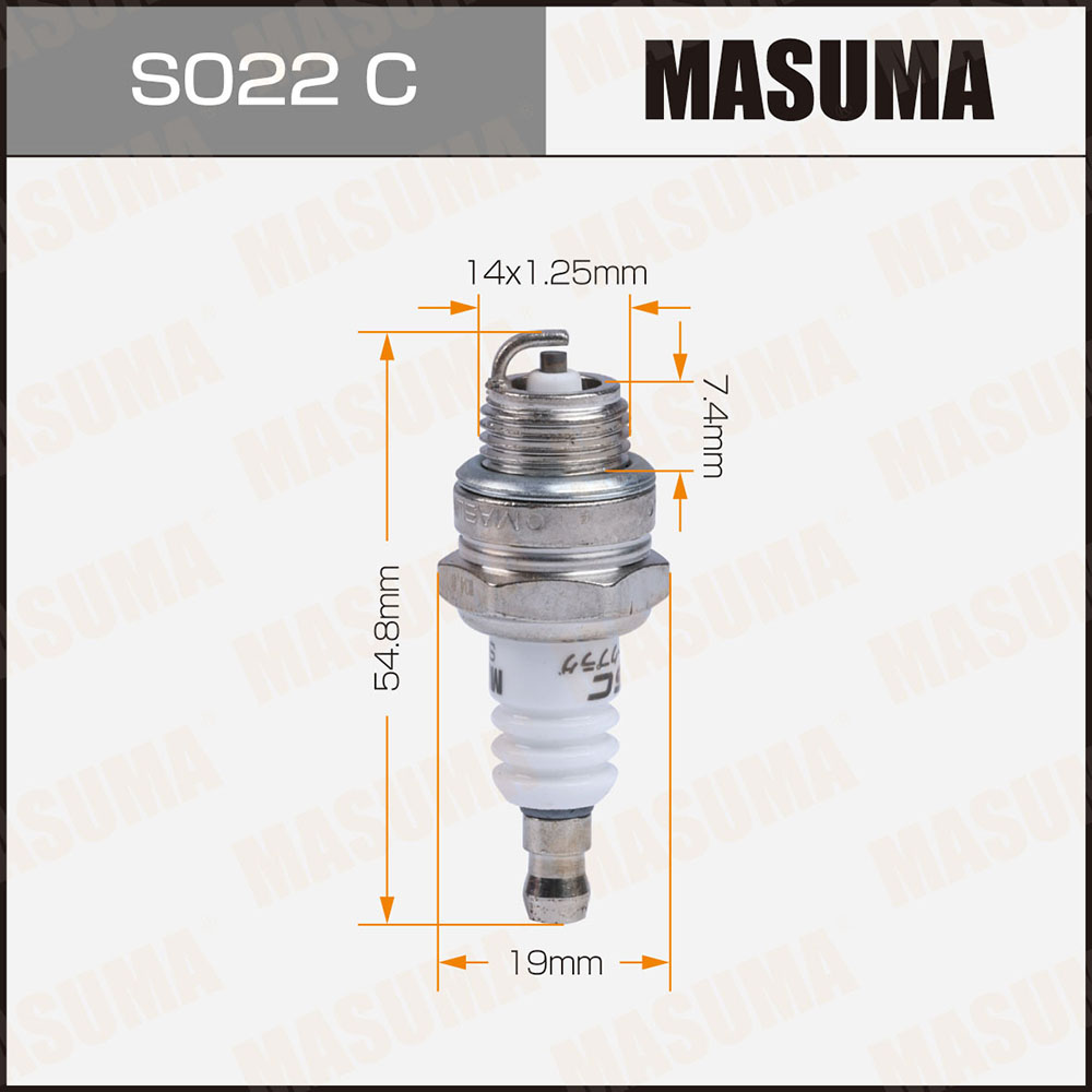 Свеча зажигания Masuma S022C Nickel BPMR7A