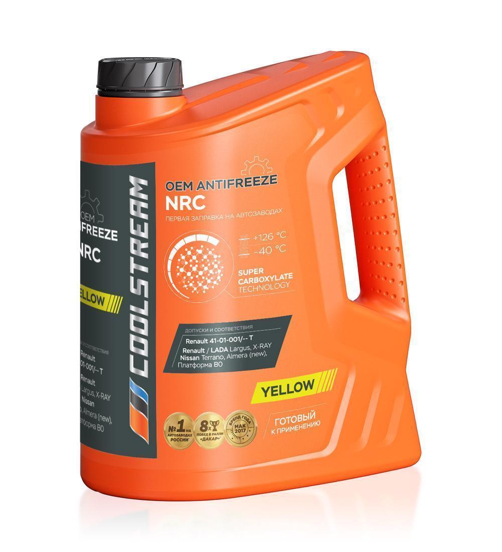 Антифриз CoolStream NRC -40 желтый 5 кг