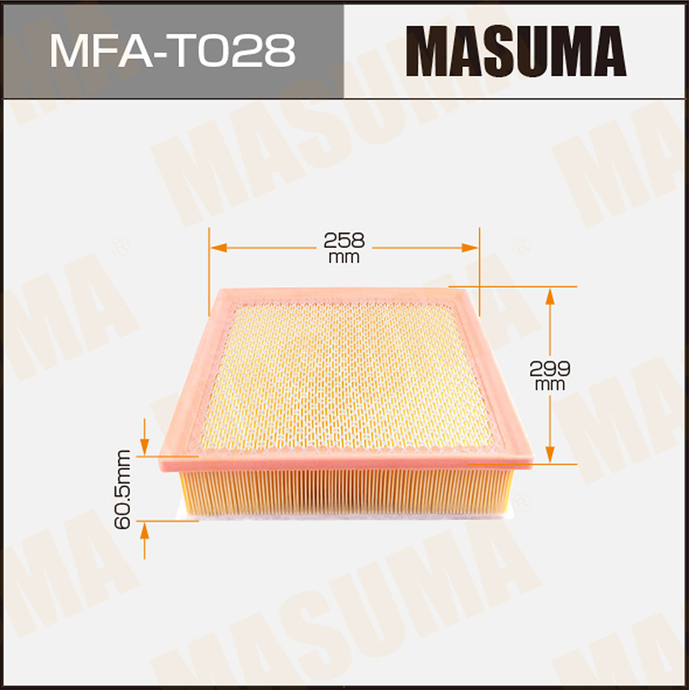 Фильтр воздушный Toyota Tundra 07-, Tacoma 15- Masuma