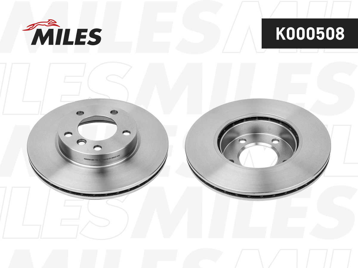 Диск тормозной BMW E36 318-328 90-98/E46 316-323 98-05 передний D=286 мм Miles