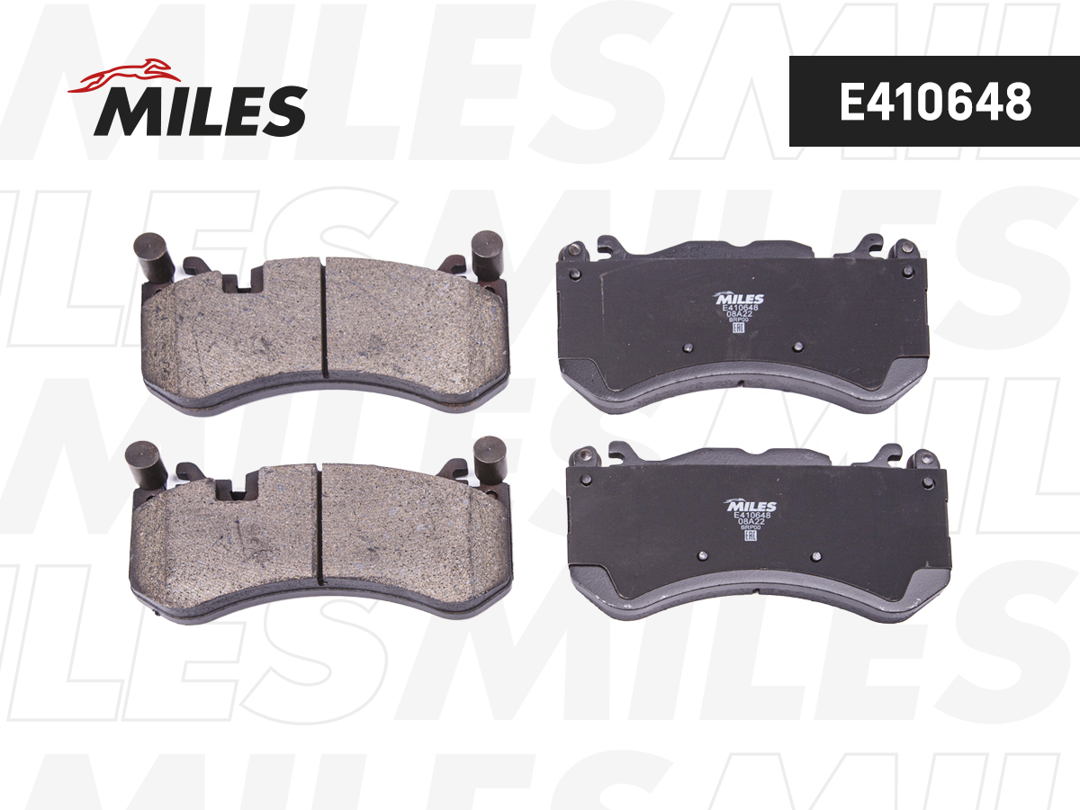 Колодки тормозные MB W204/W211/W212/R230 63 AMG передние MILES