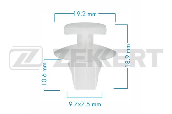 Клипса Zekkert BE-3599 Nissan ZEKKERT BE3599 | цена за 1 шт