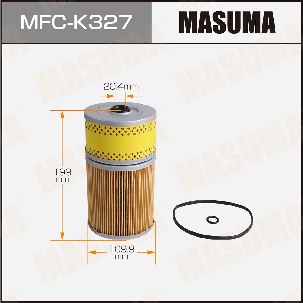 Фильтр масляный O-358 вставка Masuma