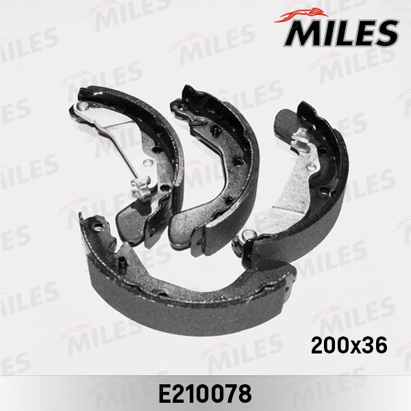 Колодки тормозные Chevrolet Aveo 12-15 05- Miles