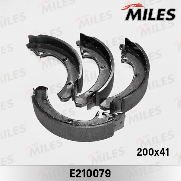 Колодки тормозные для а/м ВАЗ 2108 задние Miles