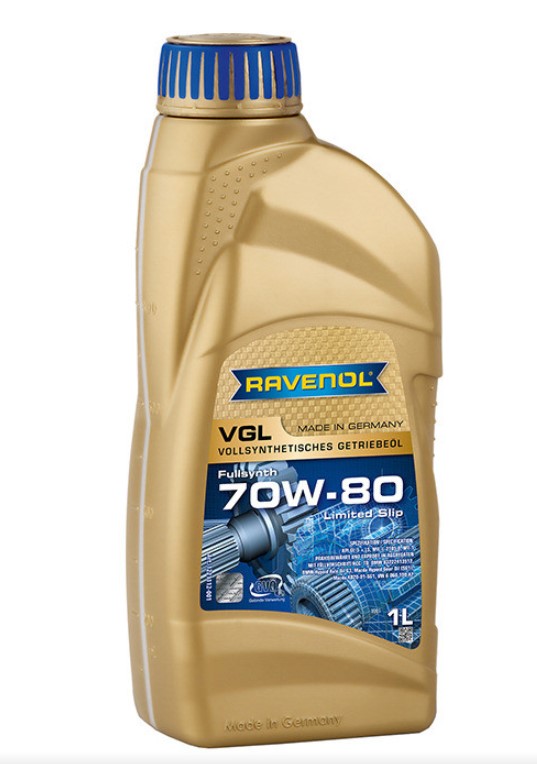 Масло трансмиссионное Ravenol 70W-80 VGL полусинтетическое 1л