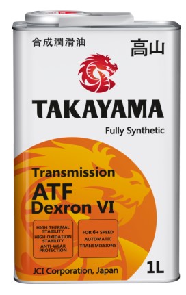 Масло трансмиссионное Takayama ATF Dexron VI 1л