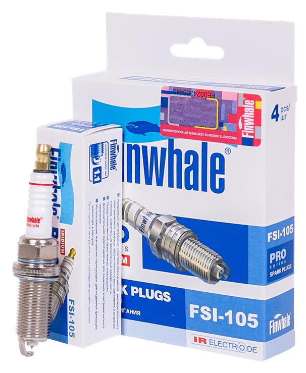 Свеча зажигания Finwhale Iridium FSI105 Toyota Auris (E150), Corolla (E120), Rav 4 III (A30) Yaris