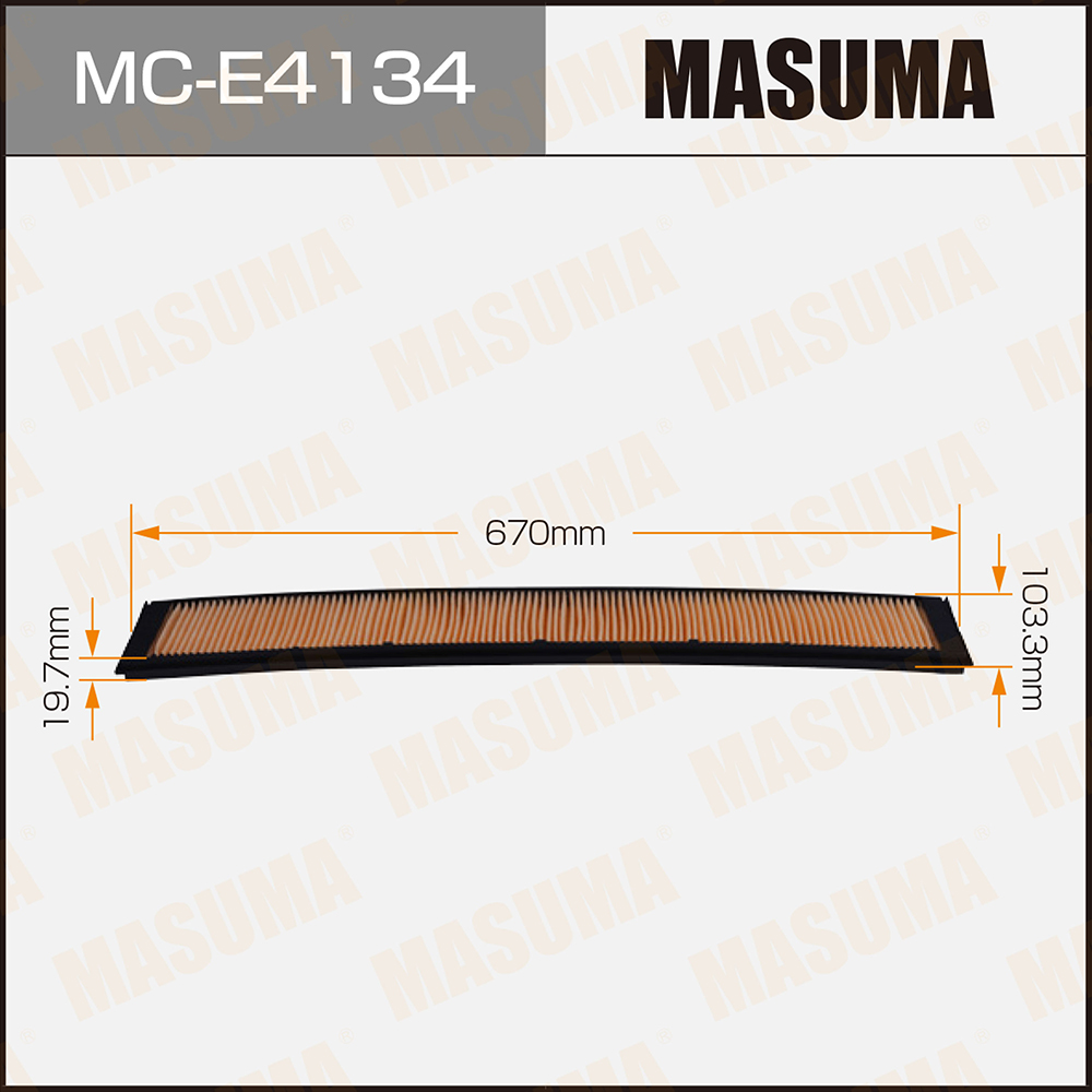 Фильтр салона BMW 3 (E46) 98-06, X3 (E83) 01-11 Masuma