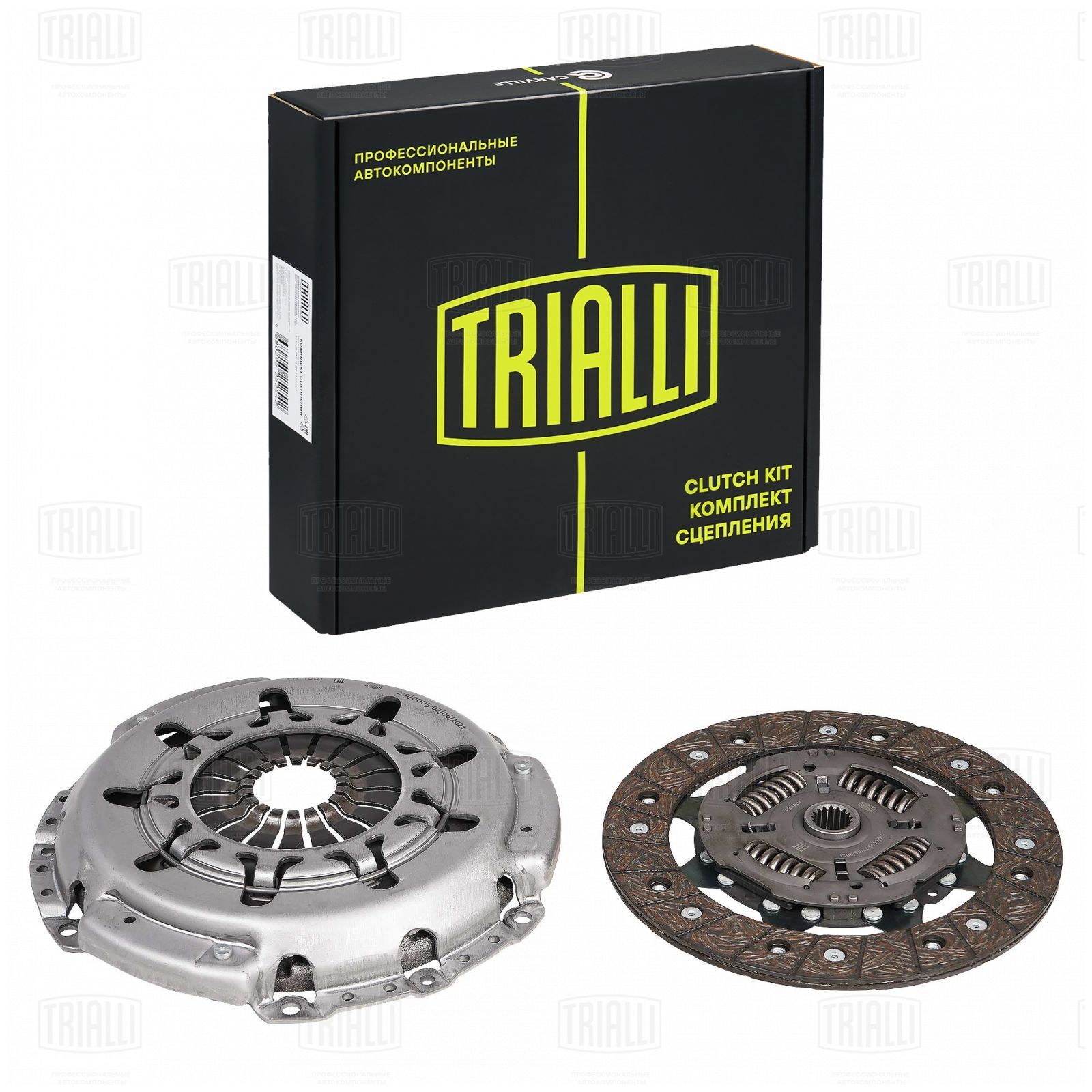 Сцепление Ford Focus I, II 98- 1.4-1.8i, Fiesto 08-; Volvo S40 04-, C30 06- (без муфты) Trialli
