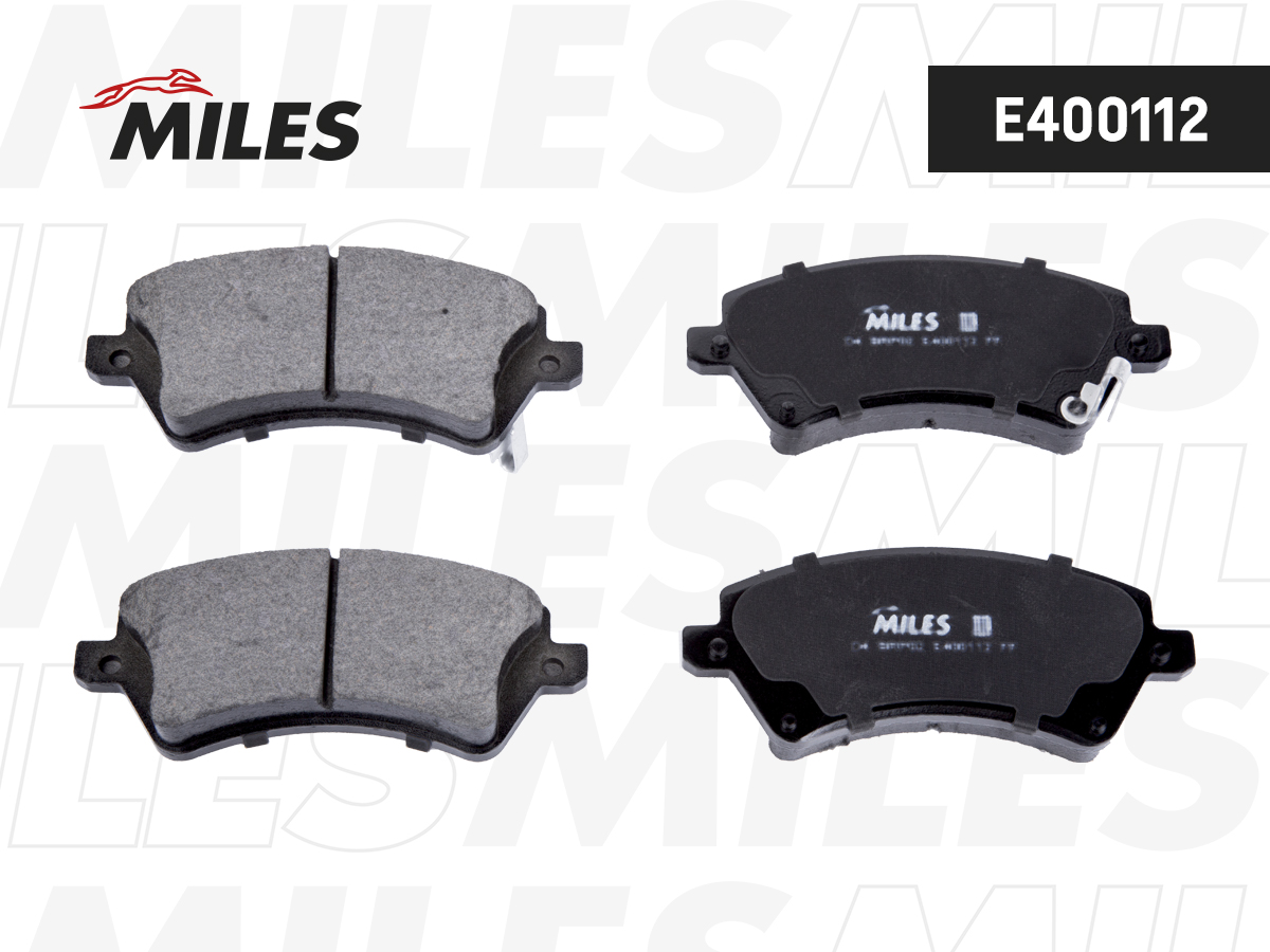Колодки тормозные Toyota Corolla (E12) 1.4/1.6/1.8/2.0 00-02/02- передние Low-metallic Miles