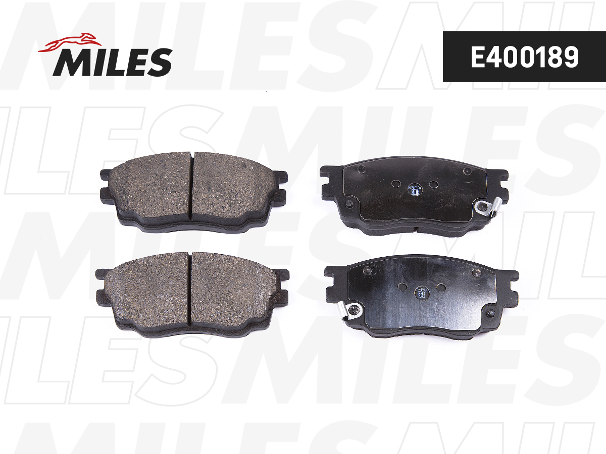Колодки тормозные Mazda 6 (GG) 02-08 передние Miles Low-metallic