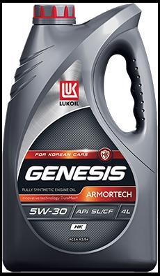 Масло моторное Лукойл Genesis Armortech HK 5W-30 SL/CF A3/B3, A3/B4 синтетическое 4л / 5W30