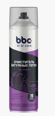 Очиститель кузова BiBiCare от битумных пятен 650 мл 4047