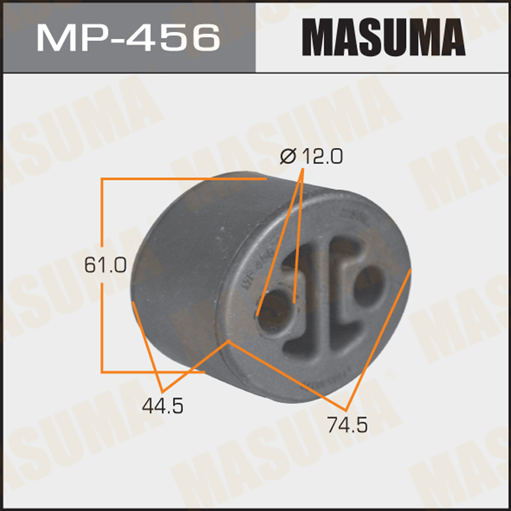 Резинка крепления глушителя Masuma Celica ZZT23# Corona Carina #T21# Caldina #T19# #T21#