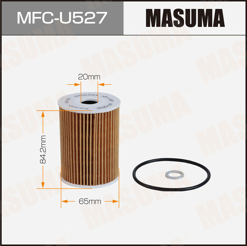 Фильтр масляный OE9303 вставка Masuma