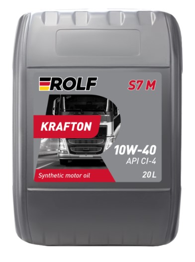 Масло моторное Rolf Krafton S7 M 10W-40 ACEA E4/E7 синтетическое 20л