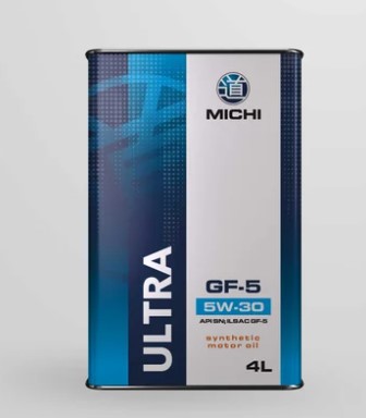 Масло моторное Michi 5W-30 Ultra GF-5 синтетическое 4 л