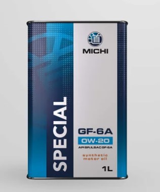 Масло моторное Michi 0W-20 Special GF-6A синтетическое 1 л