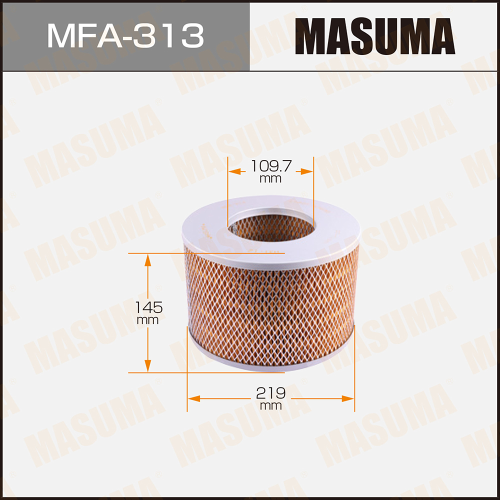 Фильтр воздушный Toyota Land Cruiser Prado (J90) 96-02, Dyna 99-07, Toyoace 99-07 Masuma