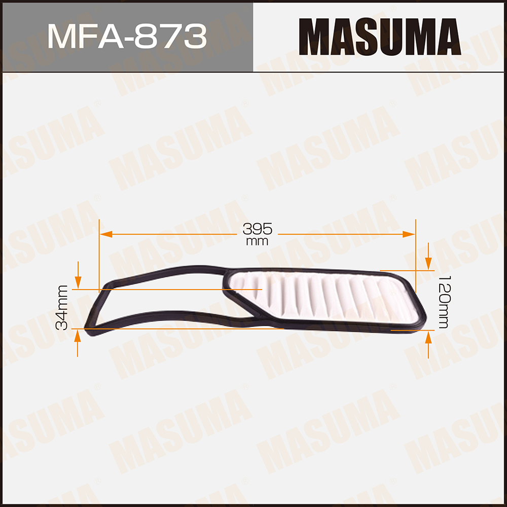 Фильтр воздушный Daihatsu Esse 05-11, Mira 06-, Move 08-, tanto 07- Masuma