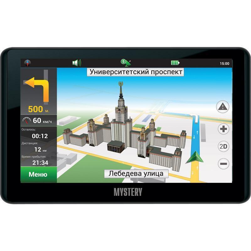 Автонавигатор Mystery MNS-620MP 5" Навител micro SD mini USB