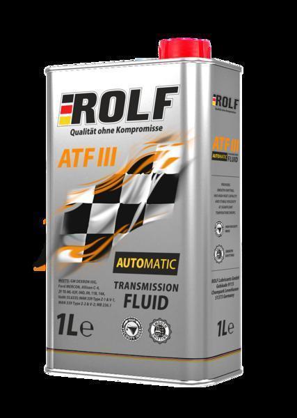 Масло трансмиссионное Rolf ATF III D Dexron 1л