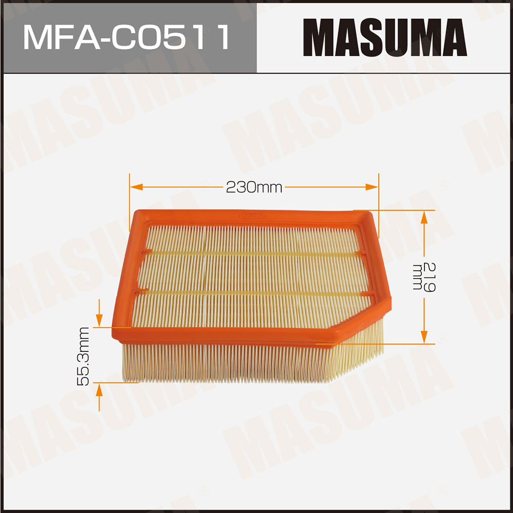 Фильтр воздушный CHANGAN UNI-V Masuma