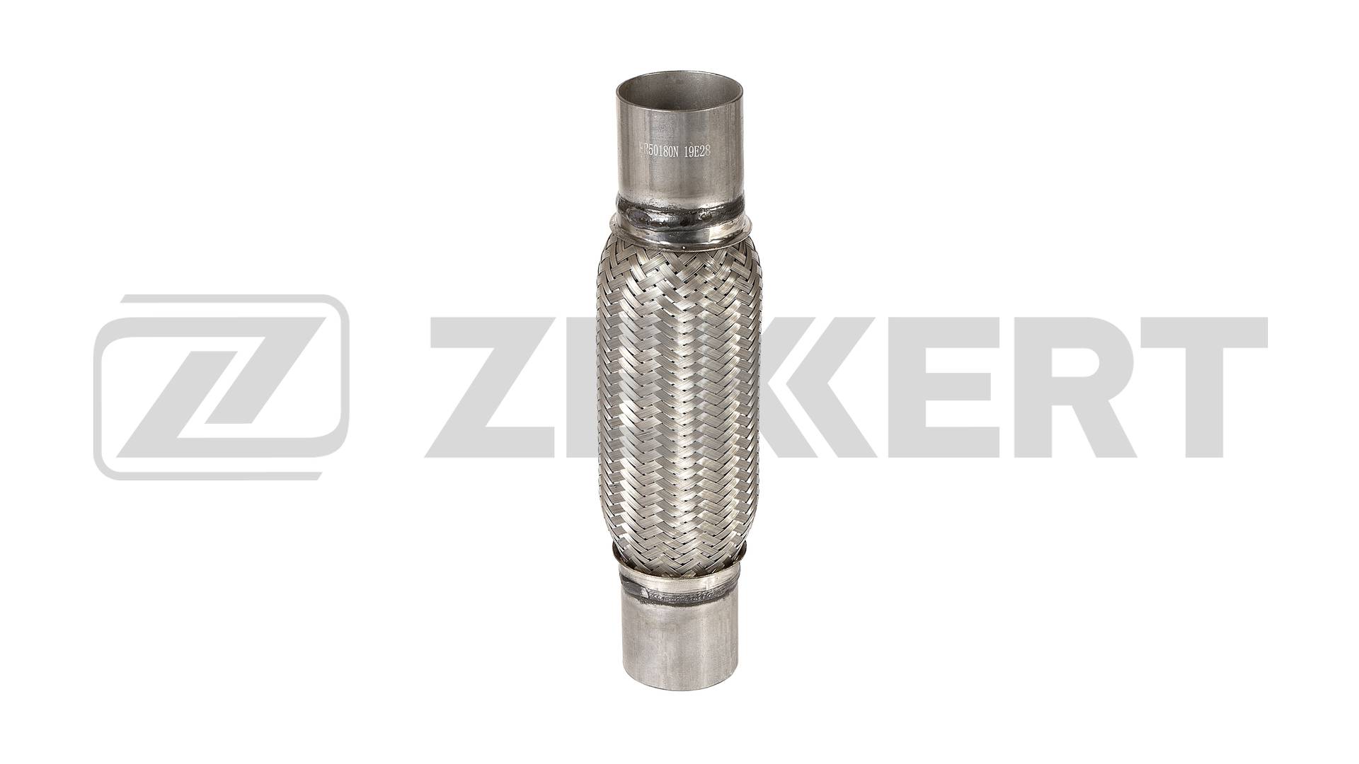 Гофра глушителя 50 x 180 x 280 Zekkert Innerbraid с наконечниками