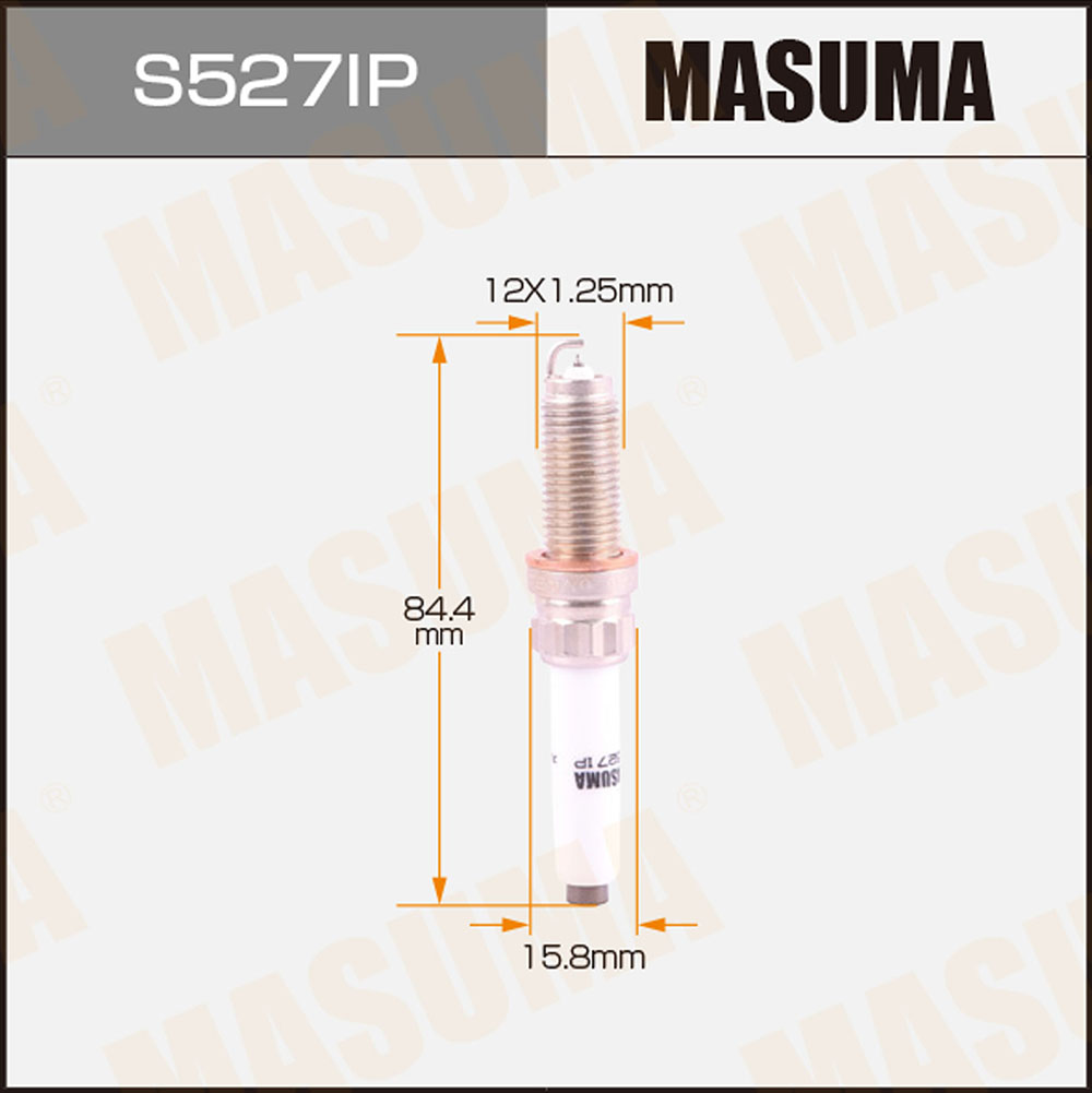Свеча зажигания Masuma S527IP Iridium + Platinum (SILZKGR8B8S)