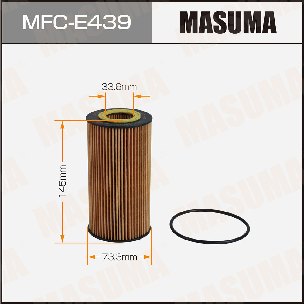 Фильтр масляный OE0035 вставка Masuma