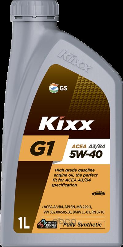 Масло моторное Kixx 5W-40 G1 A3/B4 1л синт.