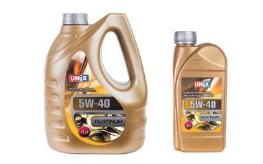 Масло моторное UNIX 5W-40 PLATINUM SN/CF синтетическое 1л / 5W40