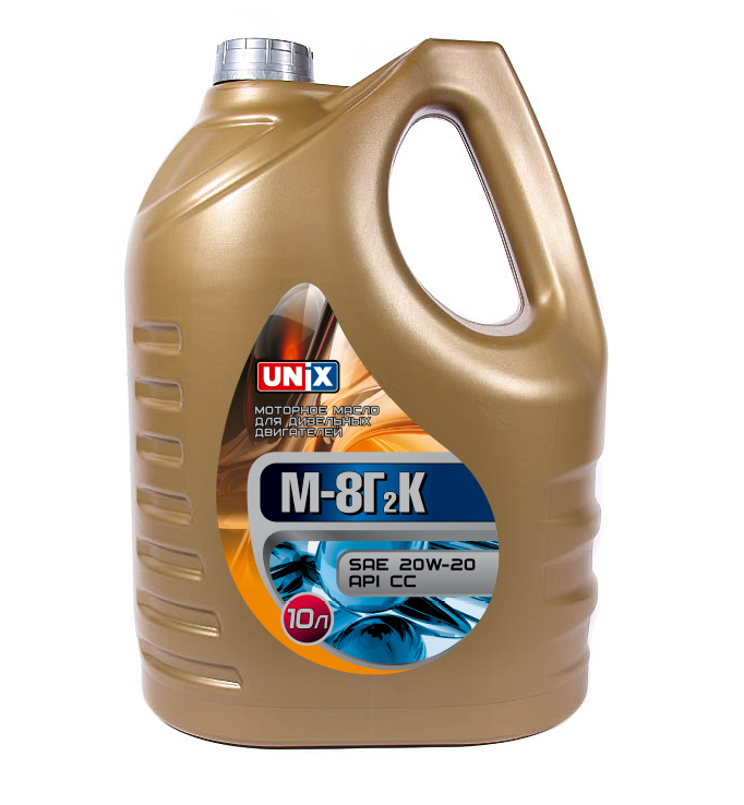 Масло моторное UNIX М-8Г2К 10л